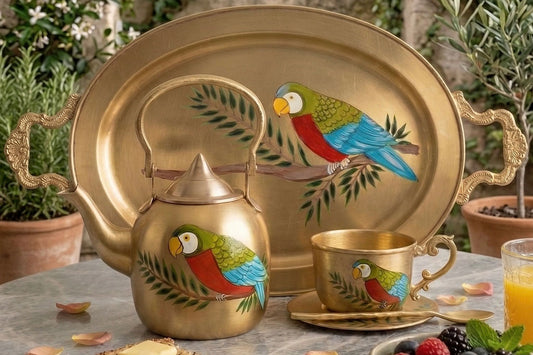 The Parrot Kettle Set